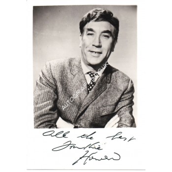Frankie Howerd comedy genuine signed authentic autograph photo. COA UACC