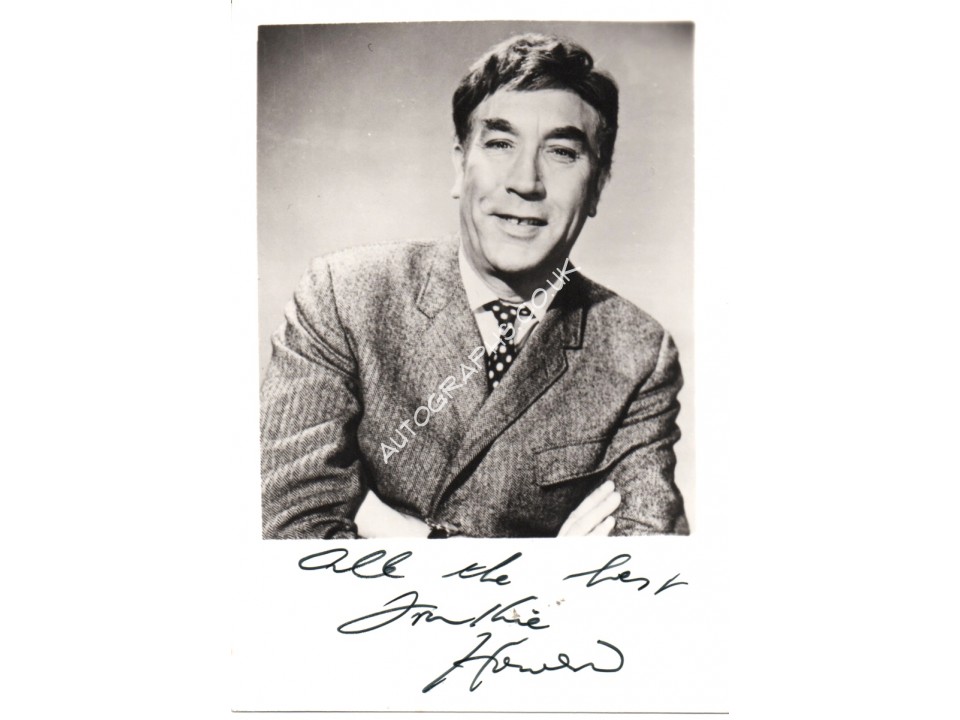 Frankie Howerd comedy genuine signed authentic autograph photo. COA UACC