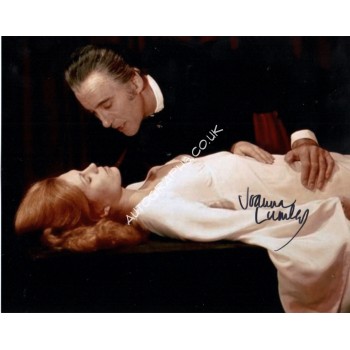 Joanna Lumley Horror genuine signed authentic autograph photo. COA UACC