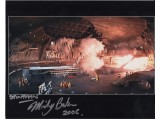 James Bond Micky Baker stunt signed authentic autographs photo. COA UACC