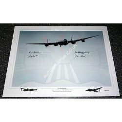 Dambuster 617 Sqn Grayston Johnston Munro signed authentic autograph genuine photo. COA UACC