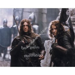Lord The Rings Royd Tolkien authentic signed autograph photo. COA UACC