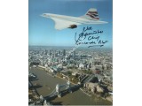 Mike Bannister Concorde authentic genuine signed autograph image 4. COA UACC