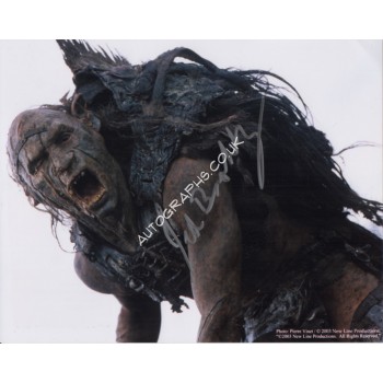 Lord of the Rings Jed Brophy signed authentic autograph photo. COA UACC