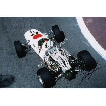 John Surtees F1 Honda genuine authentic signed autograph photo. COA UACC