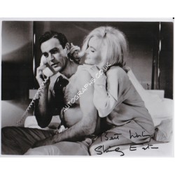 Shirley Eaton James Bond signed authentic autograph photo C. COA UACC