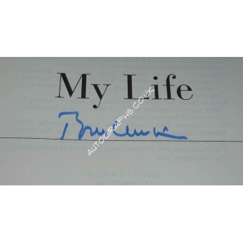 Bill Clinton US President genuine authentic autograph signed book 2.. COA UACC