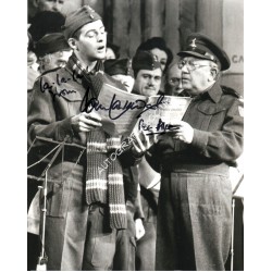Ian Lavender Dads Army Pike genuine authentic autograph signed photo. COA UACC