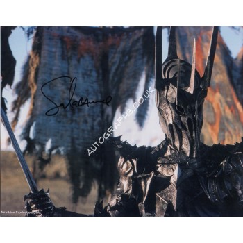 Lord of the Rings Sala Baker genuine authentic autograph signed photo. COA UACC