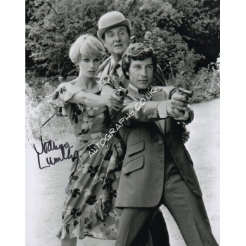 Joanna Lumley Avengers genuine authentic autograph signed photo. COA UACC