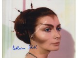 Catherine Schell Space 1999 genuine authentic autograph signed photo. COA UACC