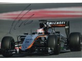 Nico Hulkenberg F1 Force India genuine authentic autograph signed photo. COA UACC Nico Hulkenberg F1 Force India genuine authentic autograph signed photo. COA UACC