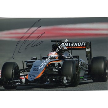 Nico Hulkenberg F1 Force India genuine authentic autograph signed photo. COA UACC