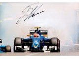 Filipe Nasr Sauber F1 genuine authentic autograph signed photo. COA UACC