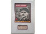 Sir Gordon Richards Horse Racing genuine authentic autograph signature and photo. COA UACC