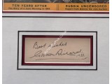 Sir Gordon Richards Horse Racing genuine authentic autograph signature and photo. COA UACC