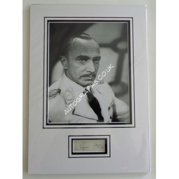 Conrad Veidt genuine authentic autograph signature and photo. COA UACC