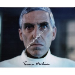 Terence Hardiman Demon Headmaster genuine authentic autograph signed photo. COA UACC
