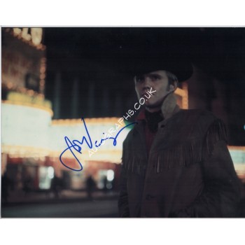 Jon Voight Midnight Cowboy genuine authentic autograph signed photo. COA UACC
