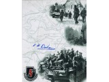 WW2 Karl Heinz-Dekker authentic genuine signed autograph photo 2. COA UACC WW2 Karl Heinz-Dekker authentic genuine signed autograph photo 2. COA UACC