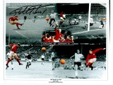 Geoff Hurst Martin Peters WC1966 genuine authentic signed autograph photo 4. COA UACC