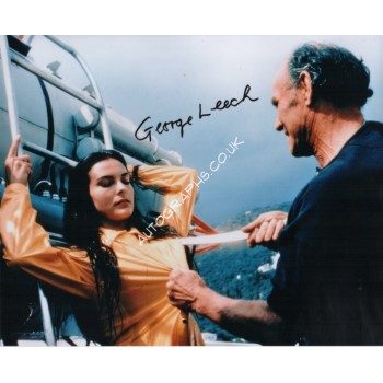 George Leech James Bond genuine authentic signed autograph photo. COA UACC