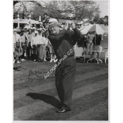 Byron Nelson Golf genuine authentic signed autograph photo 3. COA UACC