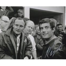 Giacomo Agostini IOM TT etc  genuine authentic signed autograph photo. COA UACC