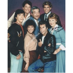 Henry Winkler Marrion Ross genuine authentic signed autograph photo 2. COA UACC