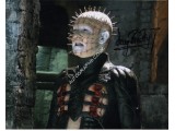 Doug Bradley Hellraiser genuine authentic signed autograph photo. COA UACC