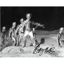 Doctor Who Barry Noble Cybermen genuine authentic autograph signed photo. COA UACC