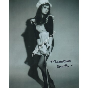 Madeline Smith James Bond genuine authentic autograph signed photo 4. COA UACC