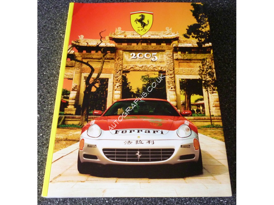 Michael Schumacher Ferrari F1 genuine authentic signed autograph year book.. COA UACC Michael Schumacher Ferrari F1 genuine authentic signed autograph year book.. COA UACC