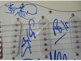 Spandau Ballet Hadley Kemp genuine fully signed authentic autograph guitar. COA UACC