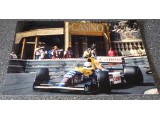 Nigel Mansell Williams F1 genuine signed authentic autograph photo. COA UACC Nigel Mansell Williams F1 genuine signed authentic autograph photo. COA UACC