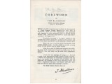 Mike Hawthorn Ferrari F1 genuine signed authentic autograph page. COA UACC
