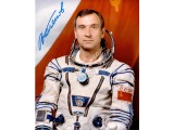 Cosmonaut Valery Polyakov genuine signed autograph photo 2. COA UACC