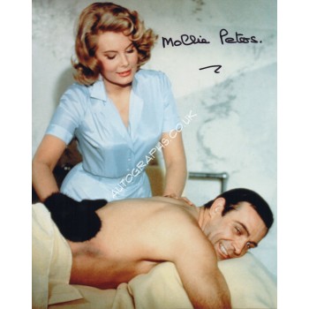 Mollie Peters James Bond genuine authentic signed autograph photo. COA UACC