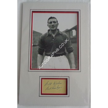 Bob Paisley genuine authentic signed autograph display. COA UACC