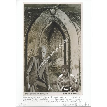 Peter Blake "The Grotto at Margate" limited authentic signed autograph signature print. COA UACC