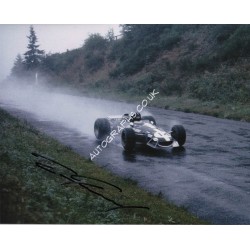Dan Gurney F1 Eagle Weslake genuine authentic autograph signature photo. COA UACC