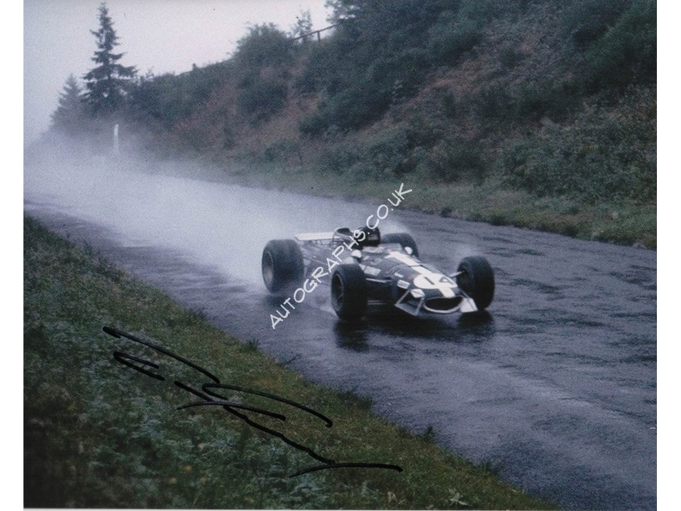 Dan Gurney F1 Eagle Weslake genuine authentic autograph signature photo. COA UACC Dan Gurney F1 Eagle Weslake genuine authentic autograph signature photo. COA UACC
