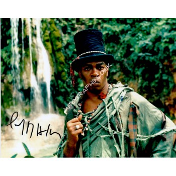 James Bond Geofrey Holder signed autograph colour photo. COA UACC