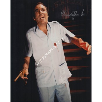 James Bond Christopher Lee genuine authentic signed autograph photo 6. COA UACC