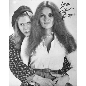 Dana Gillespie authentic genuine signed autograph photo Bowie. COA UACC