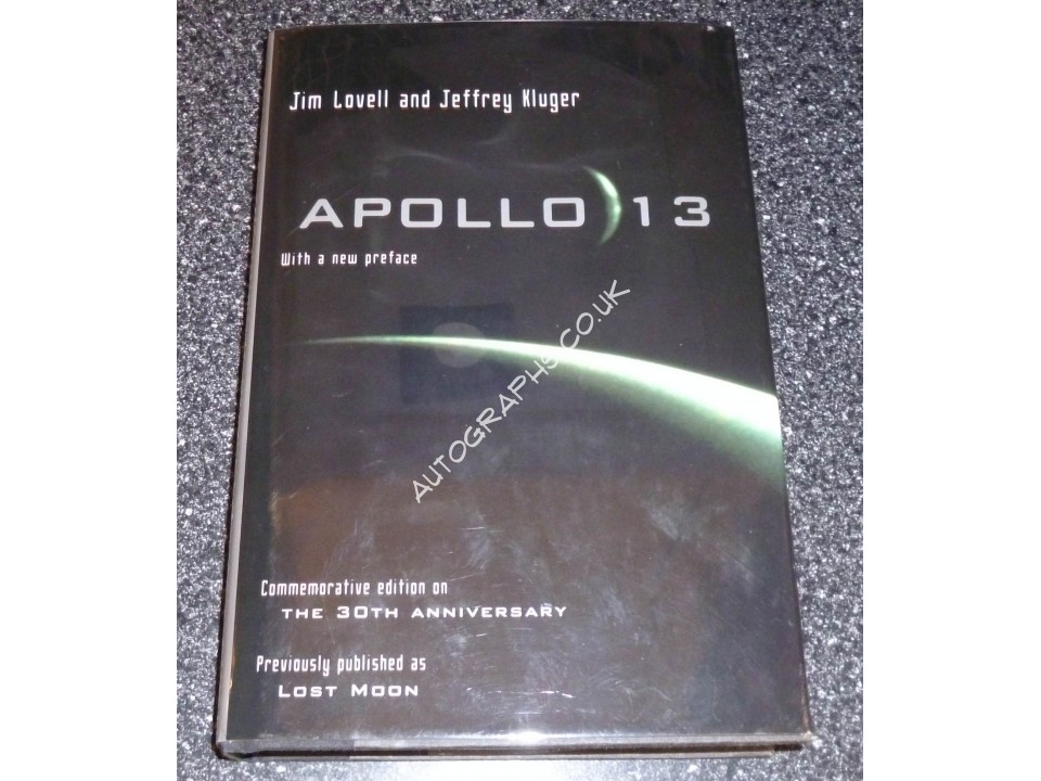 Jim James Lovell Apollo 13 authentic genuine signed autograph book. COA UACC Jim James Lovell Apollo 13 authentic genuine signed autograph book. COA UACC