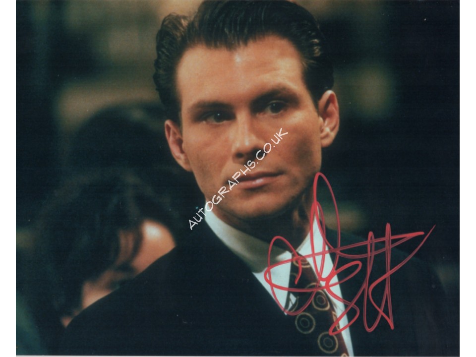 Christian Slater genuine authentic autograph signed signature photo. COA UACC Christian Slater genuine authentic autograph signed signature photo. COA UACC