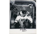 Al Worden Apollo genuine authentic autograph signed photo. COA UACC