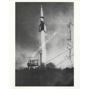 Konrad Von Dannenburg V1 V2 Von Braun genuine authentic autograph signed image. COA UACC