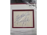 Tommy Cooper Comedy Legend authentic signed framed autograph. COA UACC